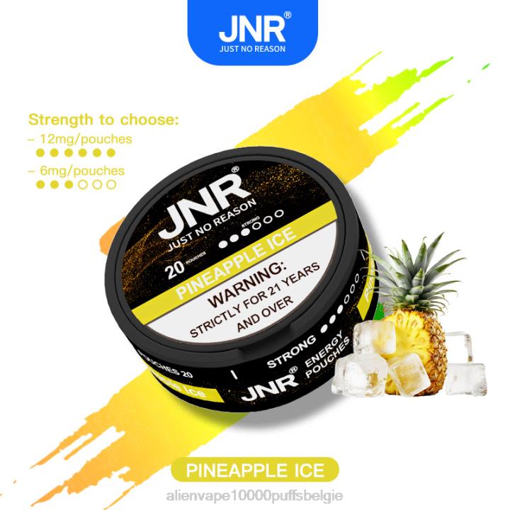 JNR alien kopen ananas ijs HB80R99 JNR ENERGY POUCHES