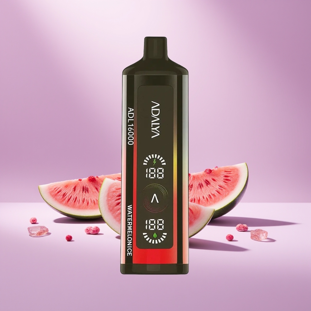 Adalya ADL 16000 PRO Puffs Disposable Vape Watermeloen IJs met 25ml & USB-C