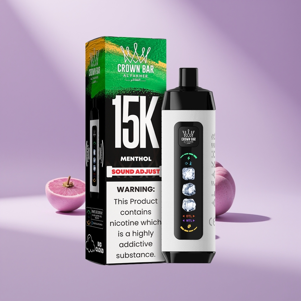 Al Fakher 15k Ice Adjust Clouds Disposable Device Menthol 22ml 15000 puffs