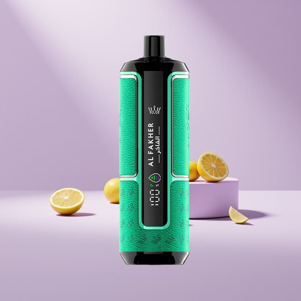 Al Fakher Crown Bar 15K Hypermax Disposable Vape Kit Citroen Limoen & 22ml