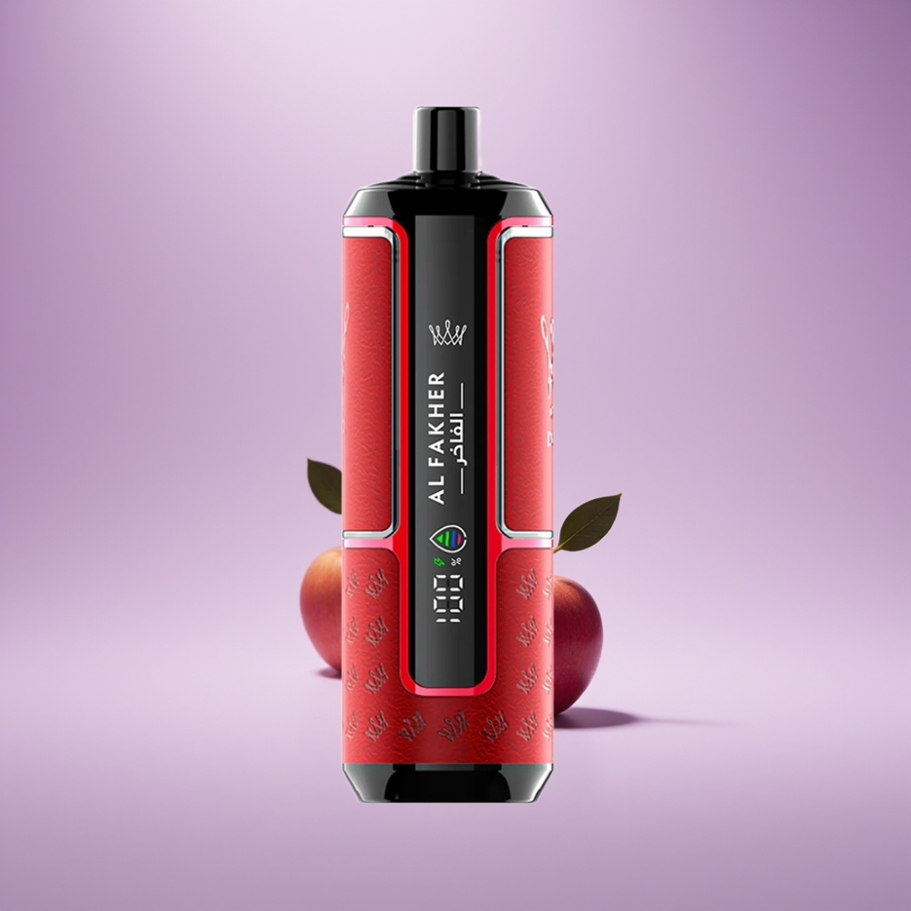 Al Fakher Crown Bar 15K Hypermax Disposable Vape Kit Twee Appel – 22ml, 15.000 puf
