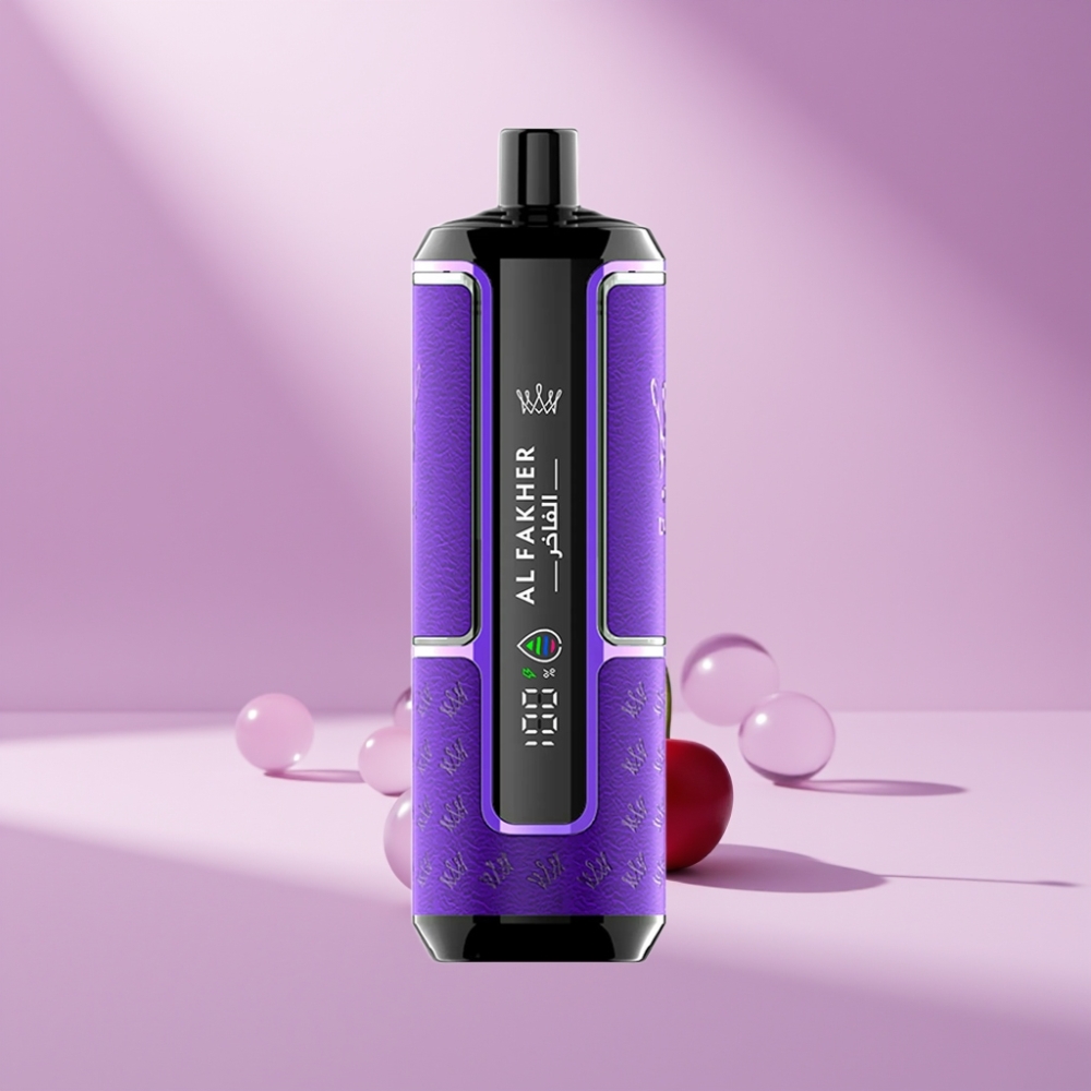 Al Fakher Crown Bar 15K Hypermax Wegwerp Vape Kit Kersenfestijn – 22ml, 15.000 puffen