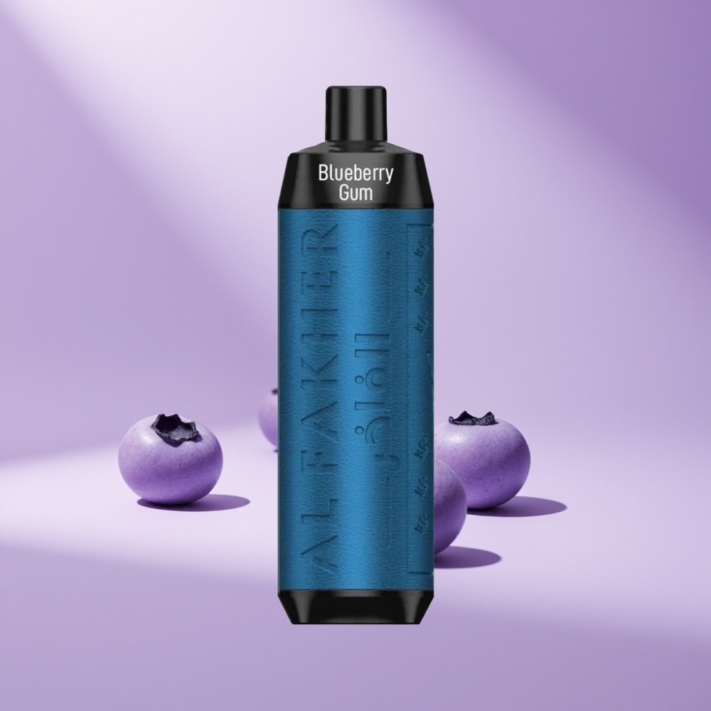Al Fakher Crown Bar 8000 Crystal Disposable Vape Blauwe Bommen Kauwgom & 18ml