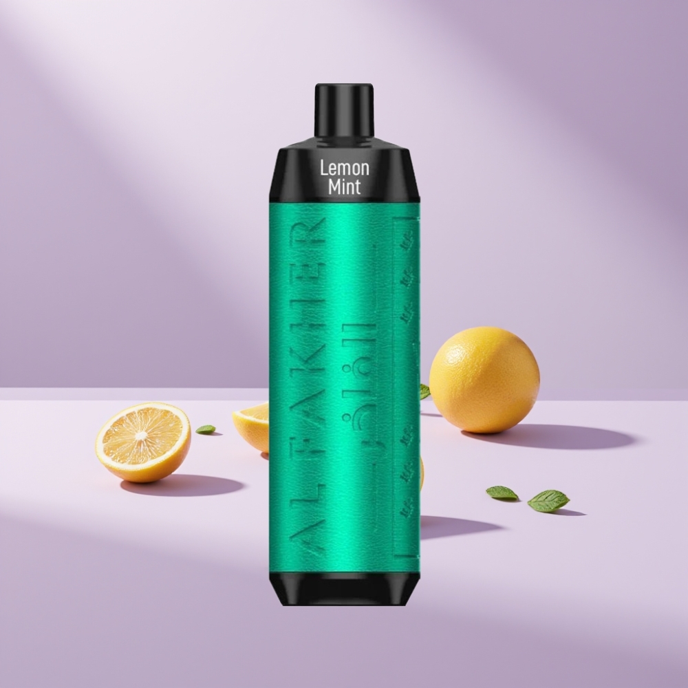 Al Fakher Crown Bar 8000 Crystal Disposable Vape Citroen Munt 18ml/8000 puffjes