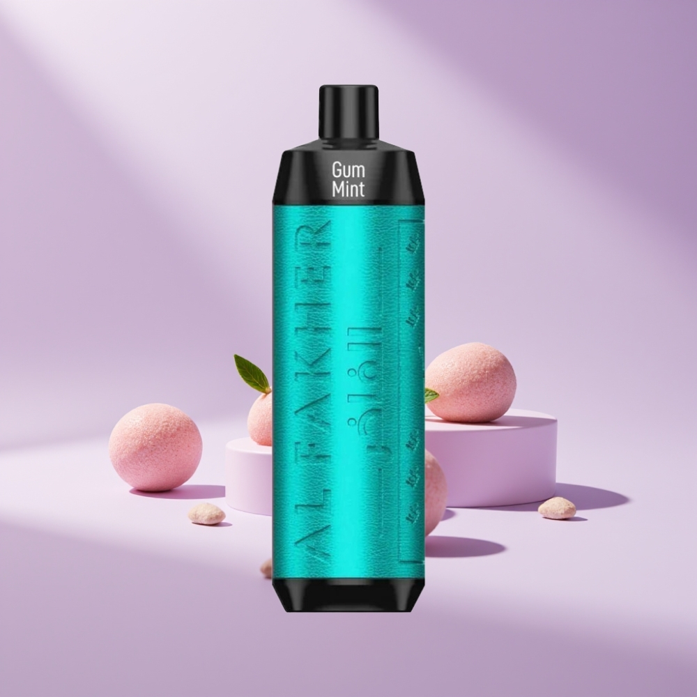 Al Fakher Crown Bar 8000 Crystal Disposable Vape Gum Munt – 18ml, 8000 Puffs