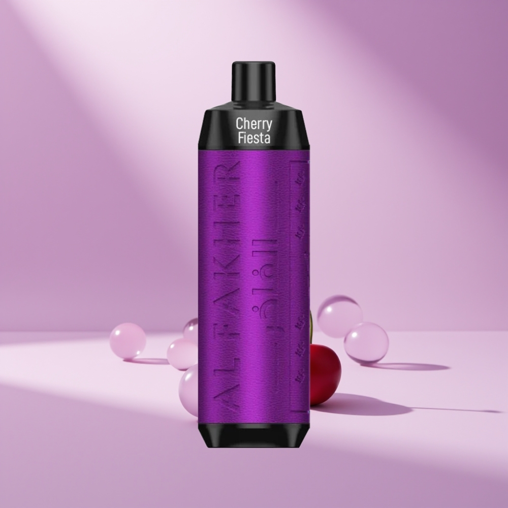 Al Fakher Crown Bar 8000 Crystal Disposable Vape Kersenfest & 18ml