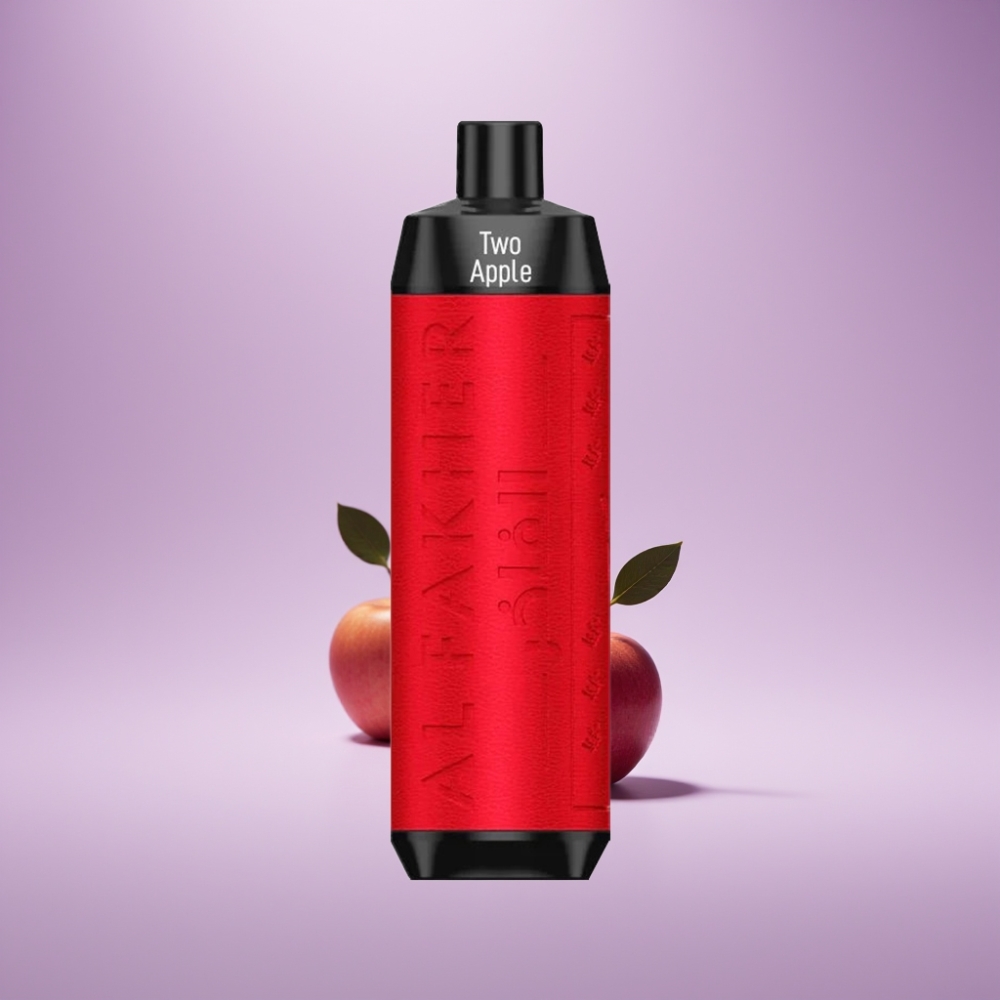 Al Fakher Crown Bar 8000 Crystal Disposable Vape Twee Appel 18ml 8000 Puffs