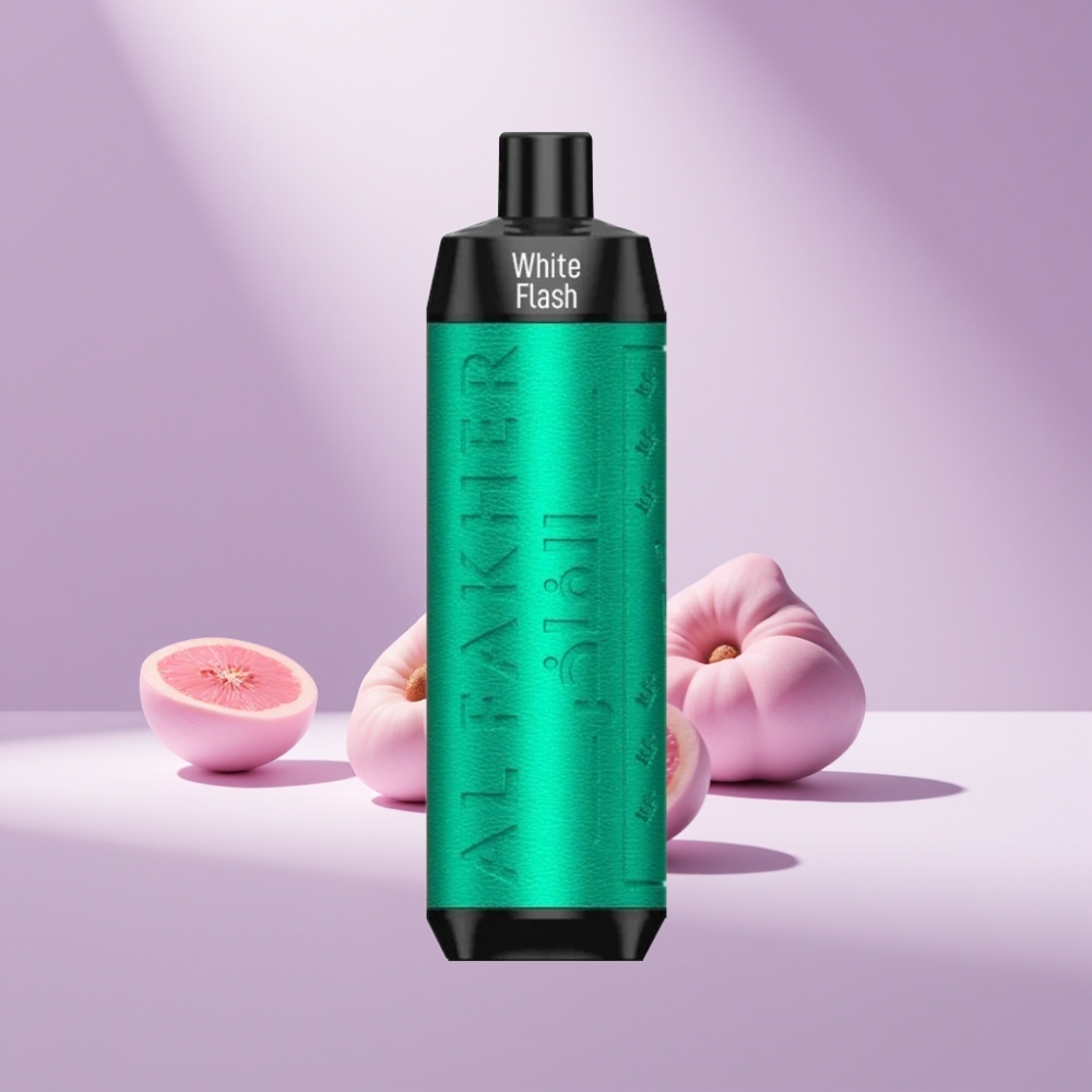Al Fakher Crown Bar 8000 Crystal Disposable Vape White Flash 18ml 8000 Puffs
