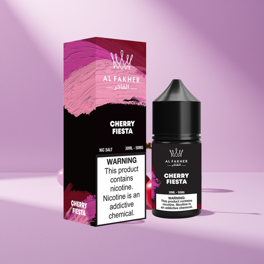AL Fakher Nicotine Salt E-Liquid 30ml Kersenfest 50MG