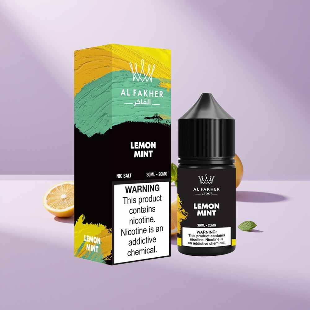 AL Fakher Nicotine Salt E-Liquid Citroen Munt 30ml 20MG