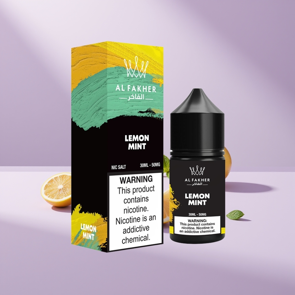 AL Fakher Nicotine Salt E-Liquid Citroen Munt 30ml 50MG