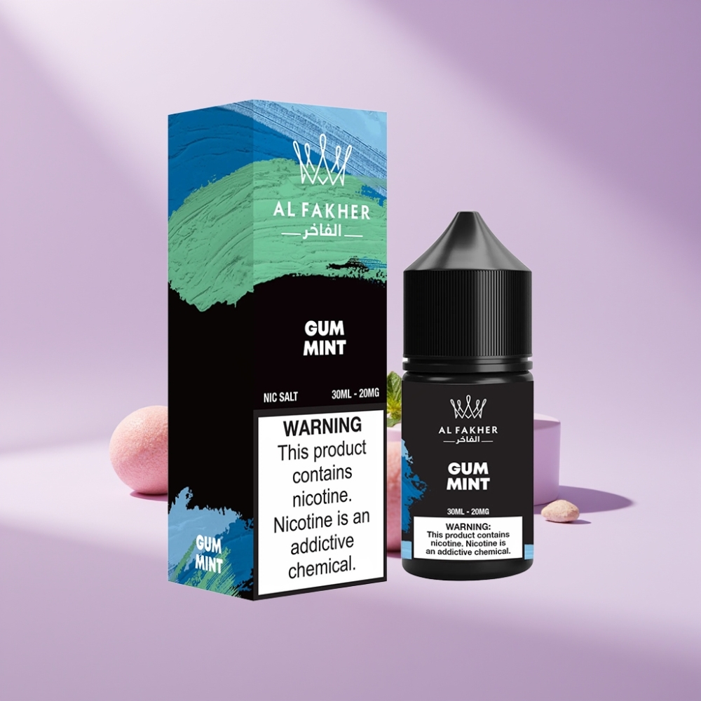 AL Fakher Nicotine Salt E-Liquid Kauwgom Munt 30ml 20MG