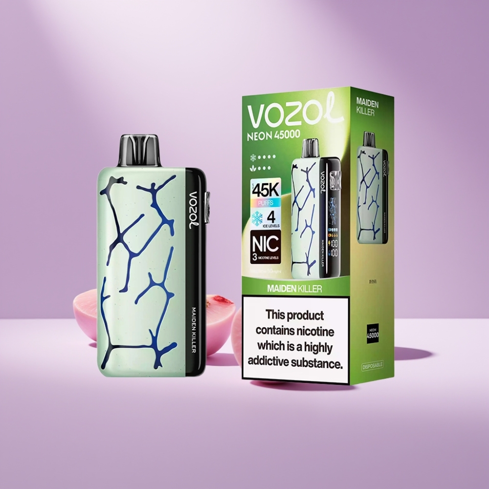 Vozol Neon 45k 45000 Puffs Disposable Vape Maiden Killer 20ml 50mg