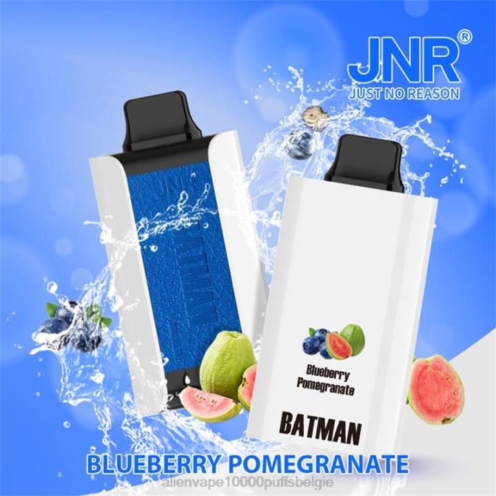 Alien vape 10000 puffs België bosbessen granaatappel HB80R250 JNR BATMAN