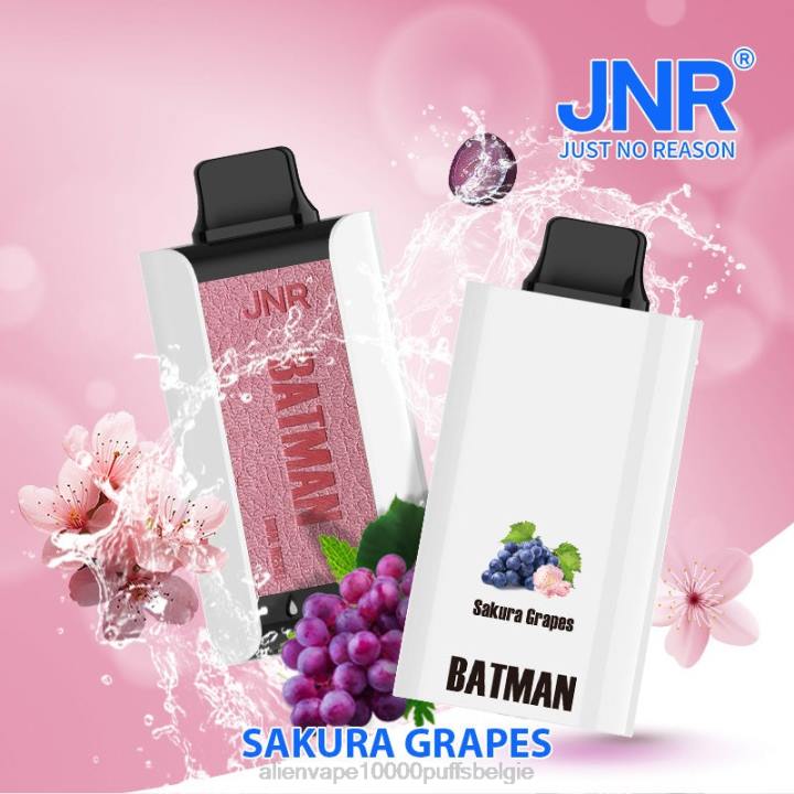 JNR alien vape Sakura-druiven HB80R237 JNR BATMAN