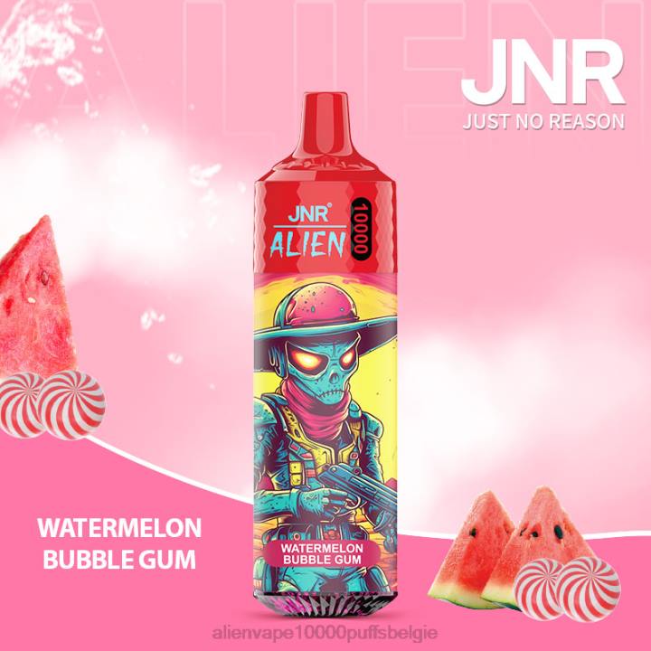 JNR alien kopen watermeloen kauwgom HB80R159 JNR ALIEN
