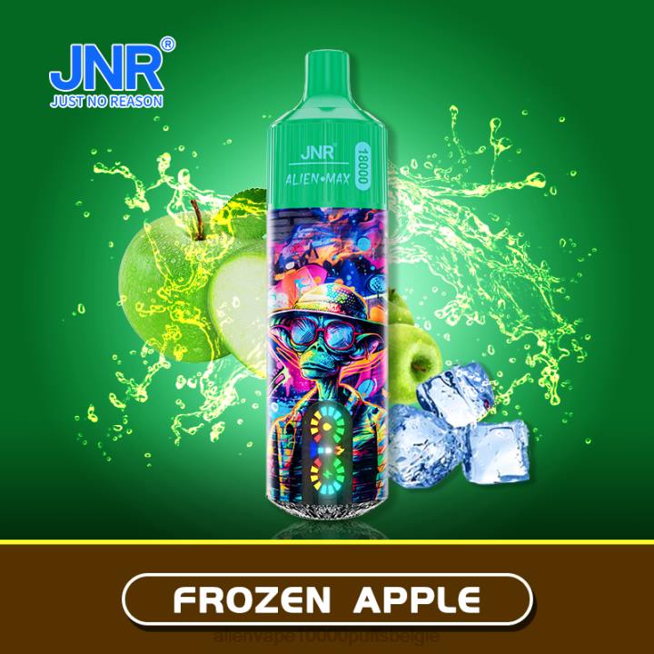 JNR alien vape flavours bevroren appel HB80R388 JNR ALIEN maximaal
