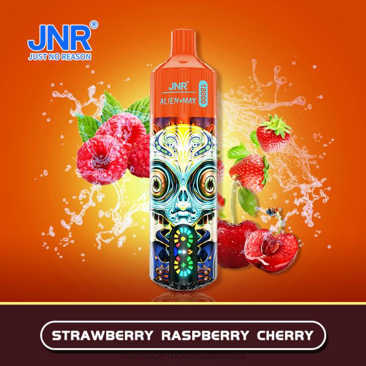 JNR vape prijs aardbei framboos kers HB80R384 JNR ALIEN maximaal
