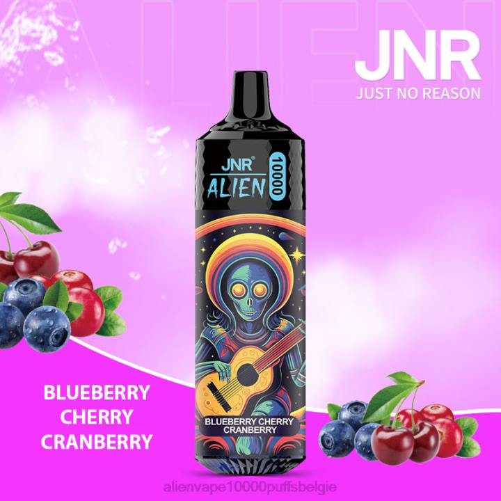 JNR vape prijs bosbes kers cranberry HB80R154 JNR ALIEN