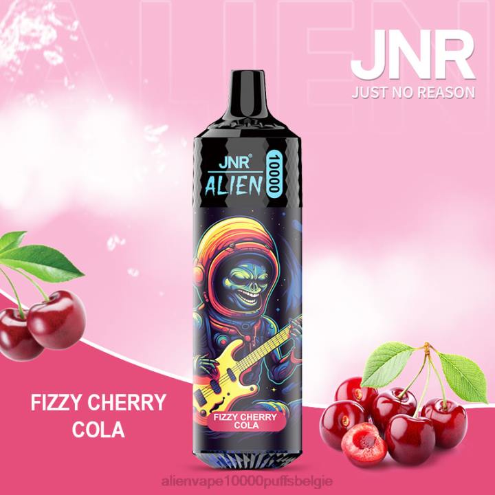JNR vape review bruisende kersencola HB80R143 JNR ALIEN