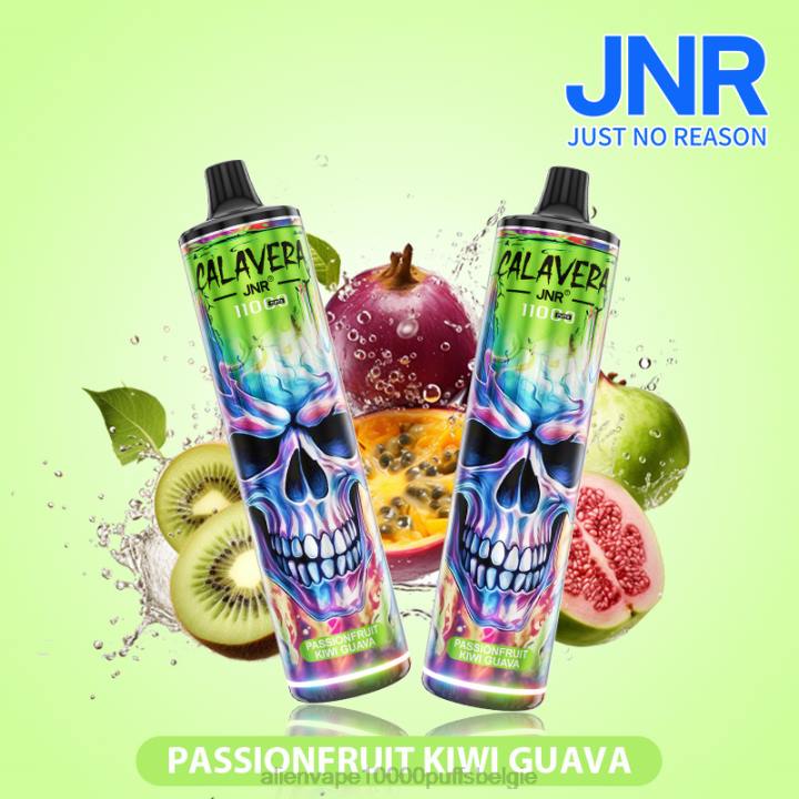 JNR alien vape flavours passievrucht-kiwi-guave HB80R298 JNR CALAVERA