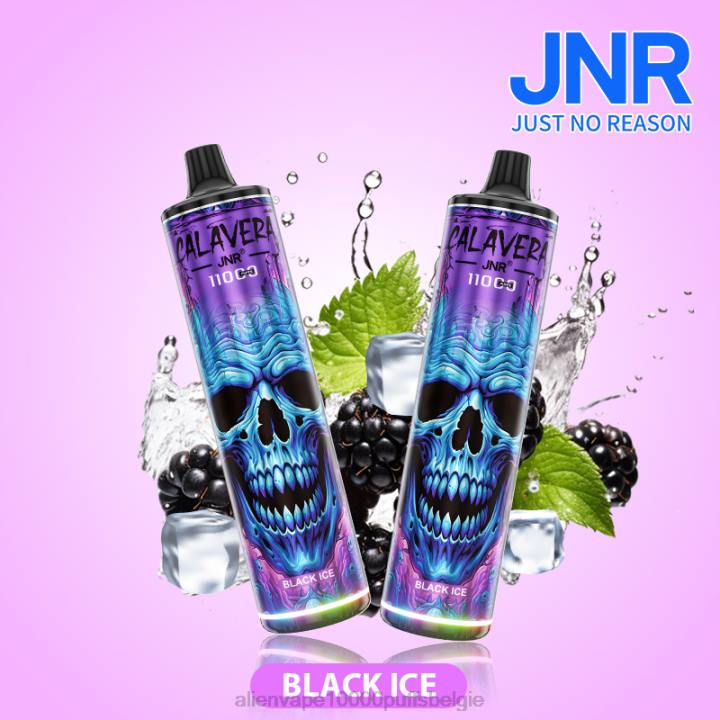 JNR alien vape zwart ijs HB80R307 JNR CALAVERA