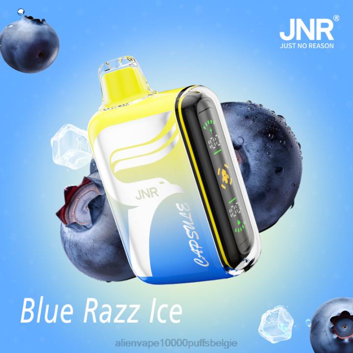 JNR alien vape flavours blauw-razz-ijs HB80R418 JNR CAPSULE