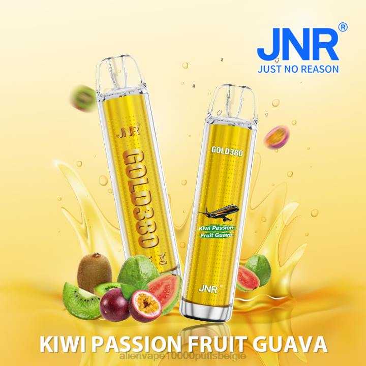 JNR alien vape flavours kiwi-passievrucht-guave HB80R48 JNR GOLD380
