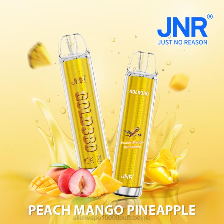 JNR alien vape prijs perzik-mango-ananas HB80R56 JNR GOLD380
