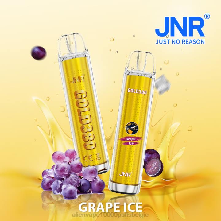 JNR vape flavours druiven ijs HB80R51 JNR GOLD380