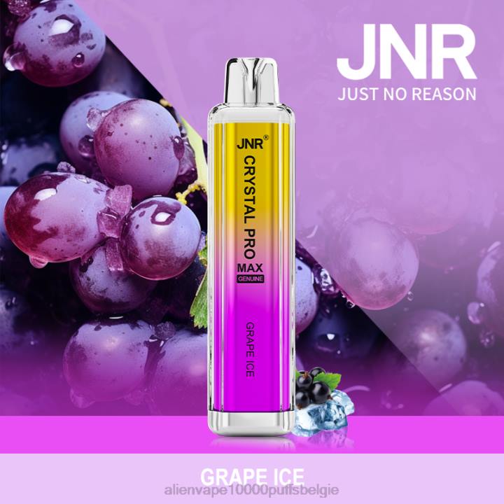 JNR alien vape druiven ijs HB80R317 JNR CRYSTAL PROMAX
