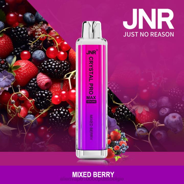 JNR alien vape gemixte bessen HB80R327 JNR CRYSTAL PROMAX