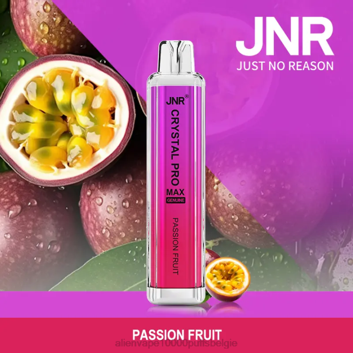 JNR vape review passievrucht HB80R323 JNR CRYSTAL PROMAX