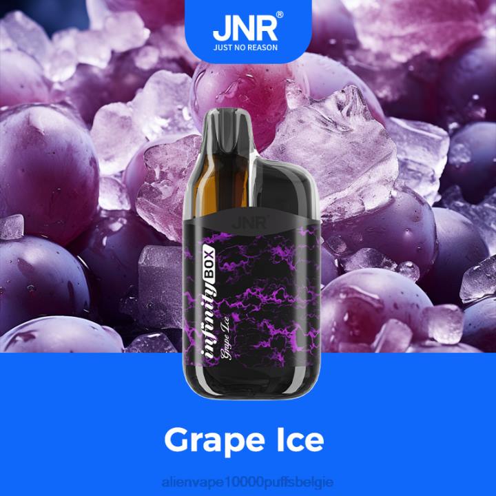 JNR vape kopen druiven ijs HB80R82 JNR INFINITY doos