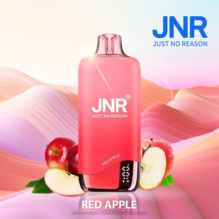JNR vape kopen rode appel HB80R262 JNR RAINBOW