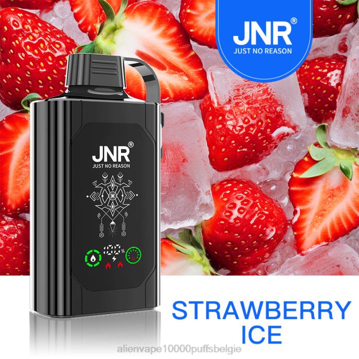 JNR vape flavours aardbeien ijs HB80R441 JNR SHISHA doos