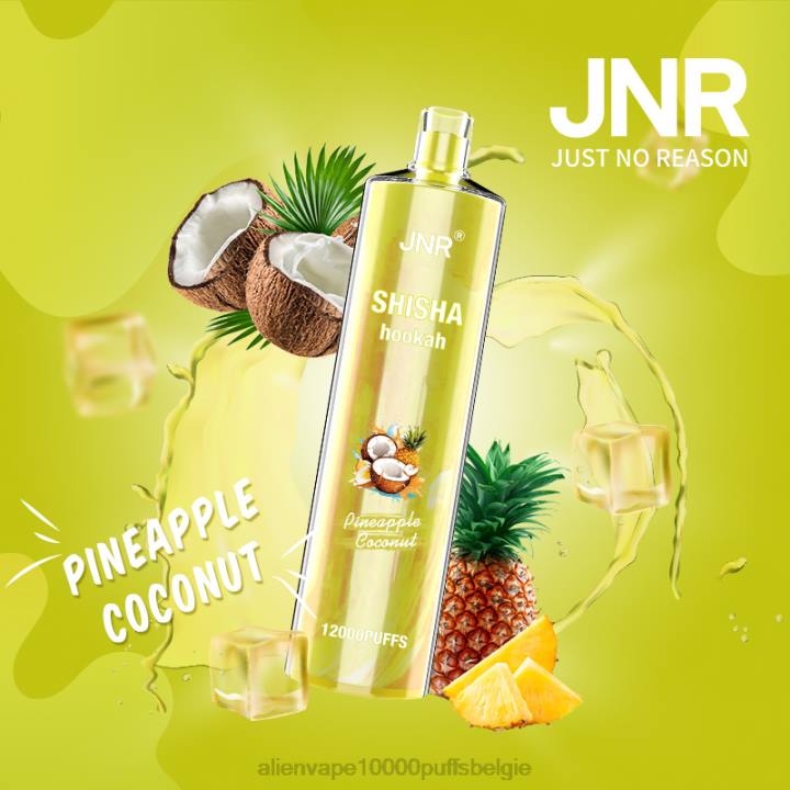 JNR alien vape ananas kokosnoot HB80R167 JNR SHISHA