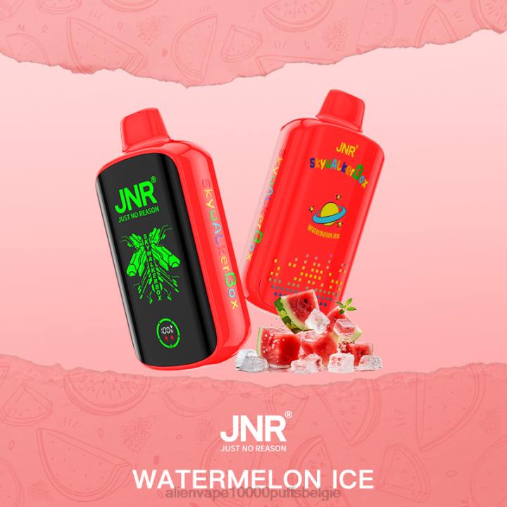 Alien vape 10000 puffs België watermeloen ijs HB80R410 JNR SKYWALKER doos