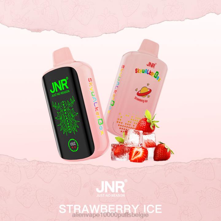 JNR alien vape aardbeien ijs HB80R407 JNR SKYWALKER doos