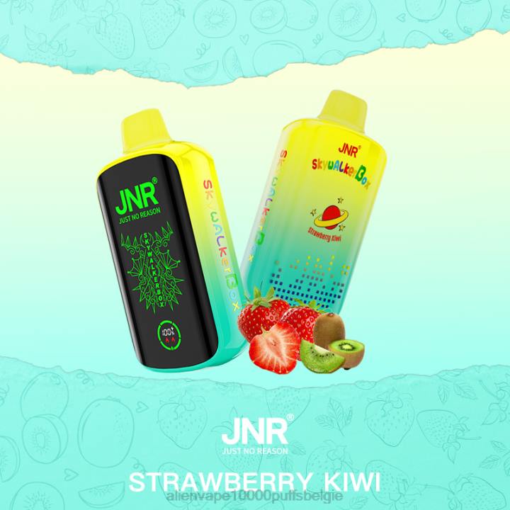 JNR alien vape flavours aardbei-kiwi HB80R408 JNR SKYWALKER doos