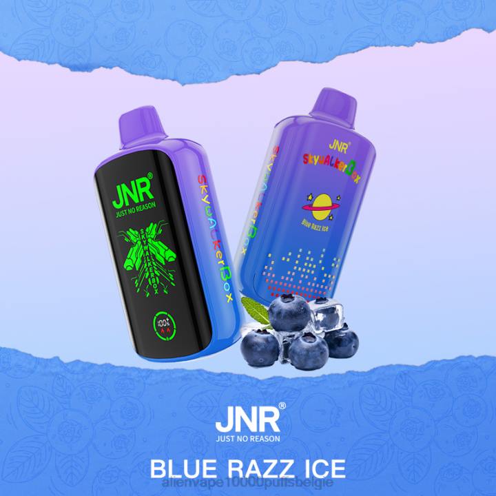 blauw razz-ijs