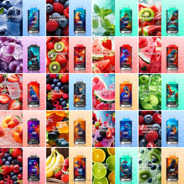 Alien vape 10000 puffs België aardbeien ijs HB80R370 JNR FALCON X