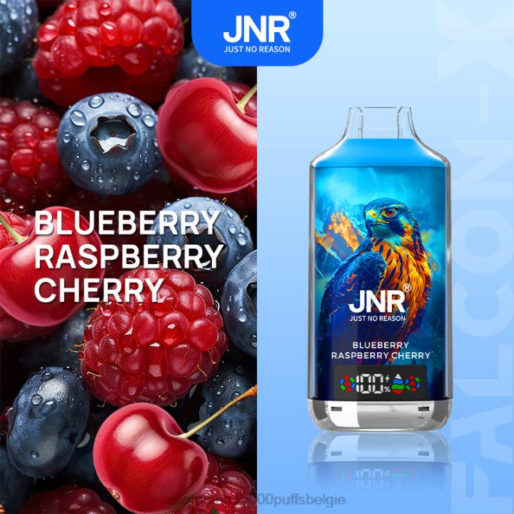 JNR alien vape bosbes framboos kers HB80R377 JNR FALCON X