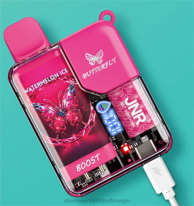 JNR alien vape kopen watermeloen ijs HB80R75 JNR BUTTERFLY