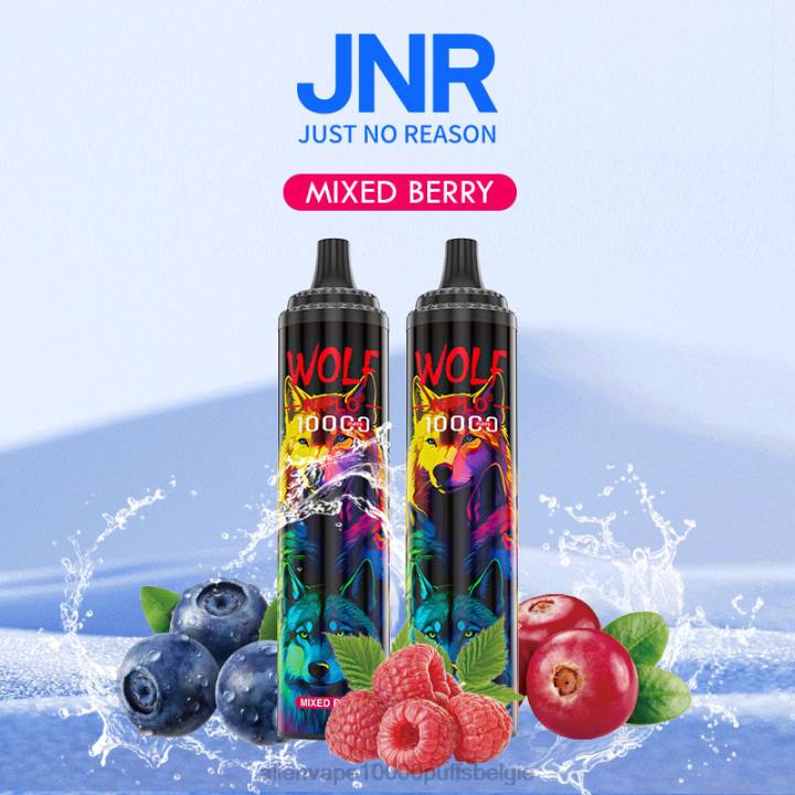 JNR alien vape kopen gemixte bessen HB80R345 JNR WOLF niplo