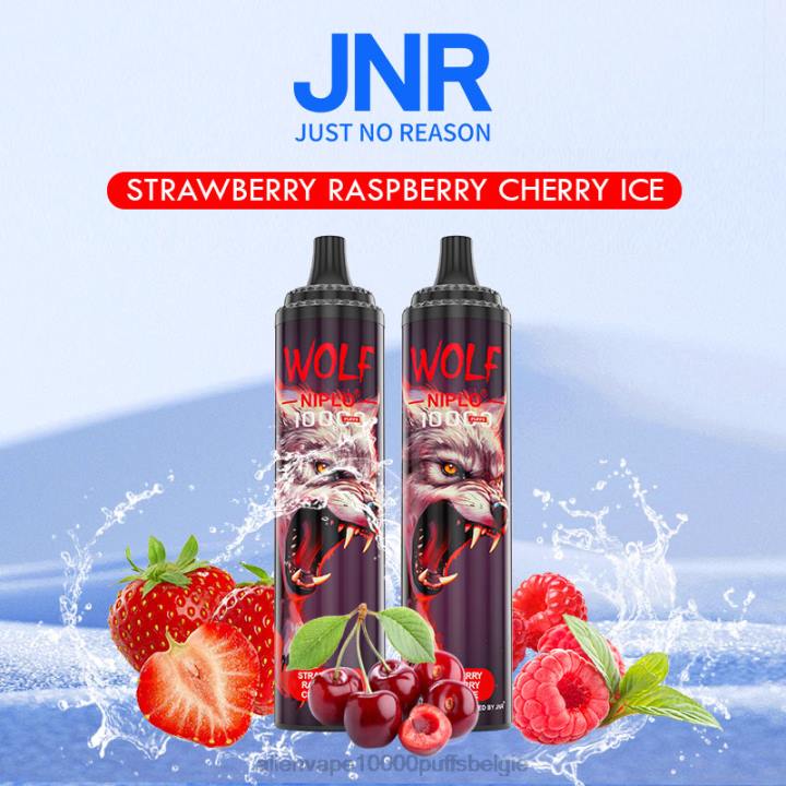 JNR alien vape prijs Aardbei-framboos-kersenijs HB80R356 JNR WOLF niplo