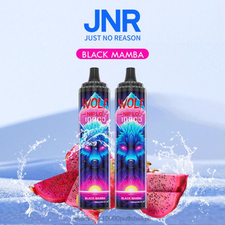 JNR vape kopen zwarte mamba HB80R342 JNR WOLF niplo