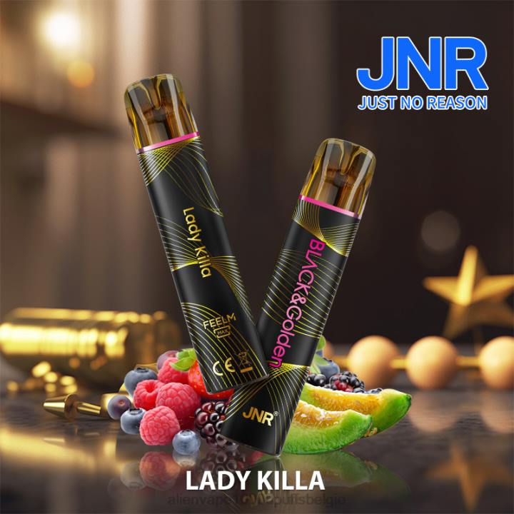 JNR alien kopen dame killa HB80R289 JNR BLACK & GLODEN