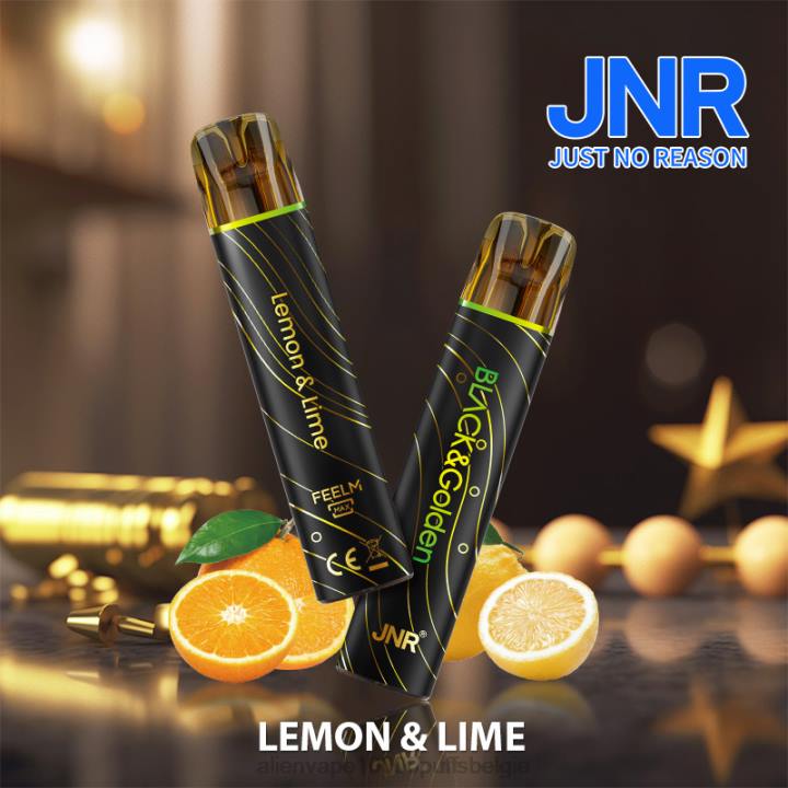 JNR alien vape Citroen limoen HB80R277 JNR BLACK & GLODEN