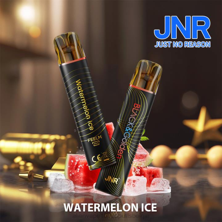 JNR alien vape flavours watermeloen ijs HB80R288 JNR BLACK & GLODEN